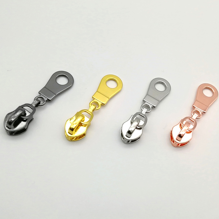 Customiz high polished nickel free eco-friendly zipper