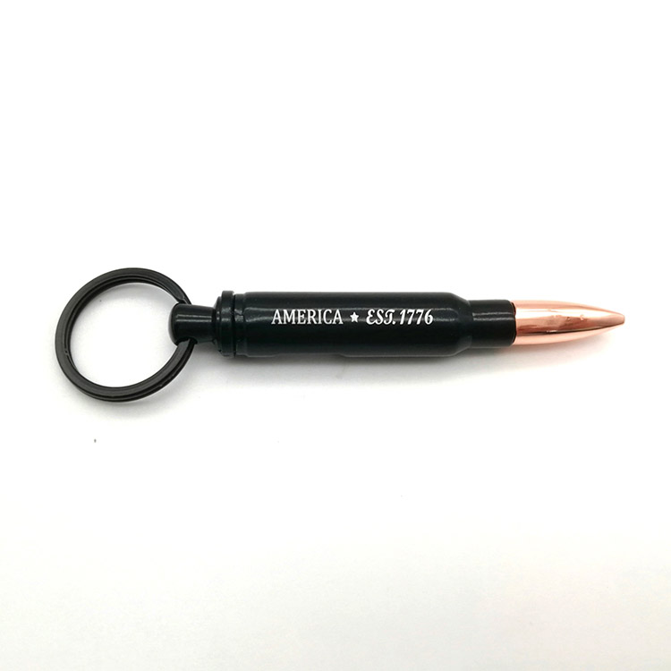 Bullet necklace bottle opener