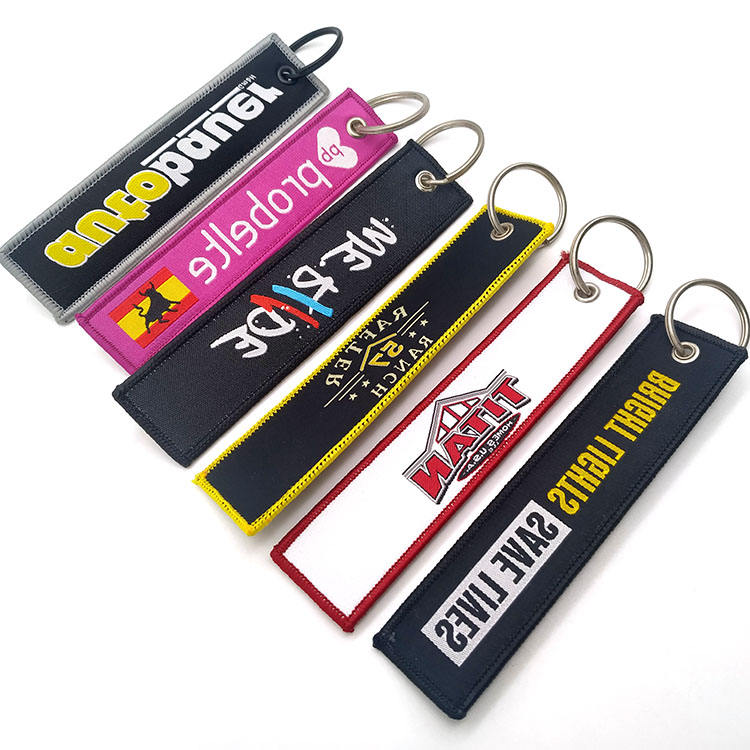 Jet tag keychain