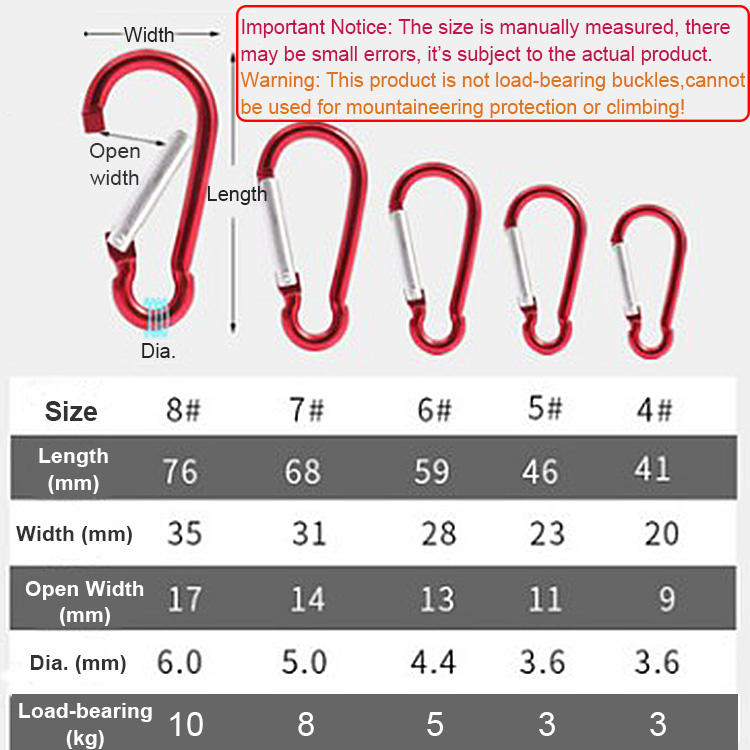 aluminum carabiner
