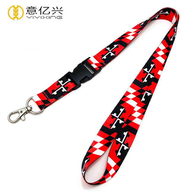 red lanyard
