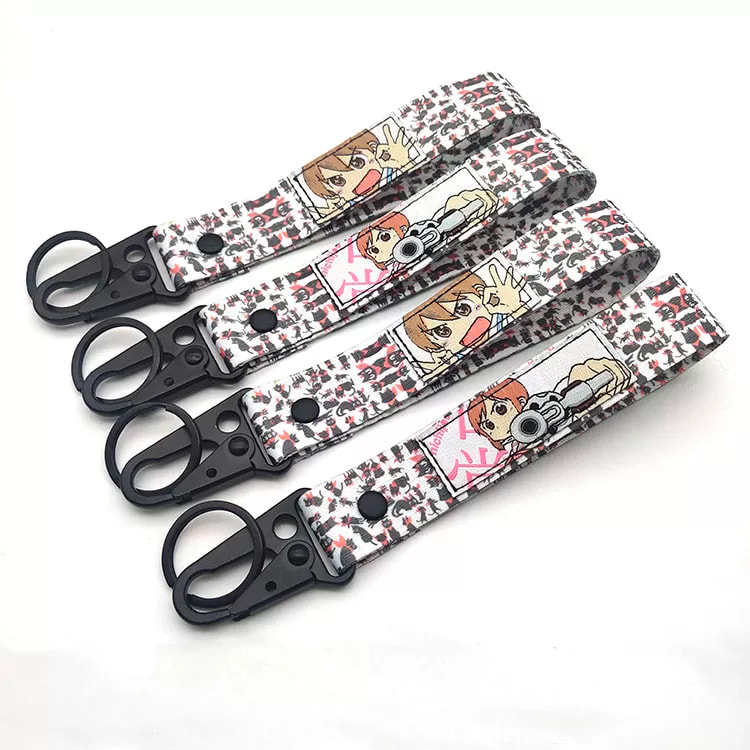 Custom logo sublimation lanyard