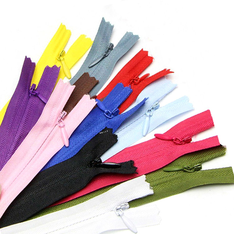 China Wholesale Nylon Open End Reversible Invisible Zippers