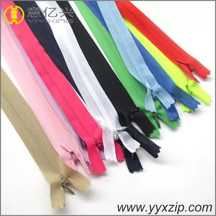 Custom Nylon Invisible Zipper