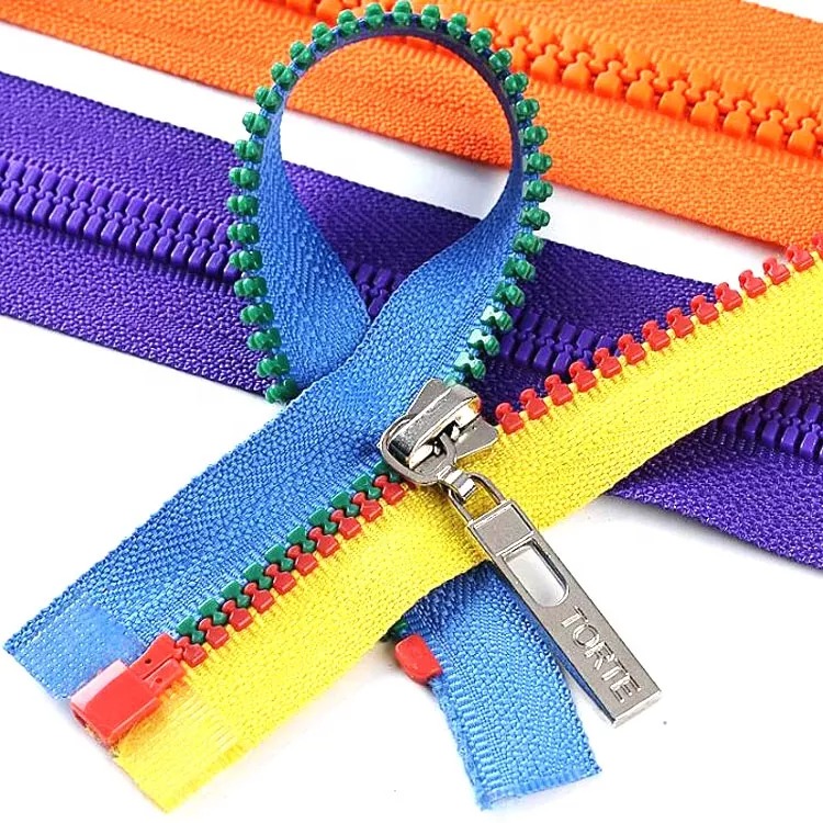 resin zipper