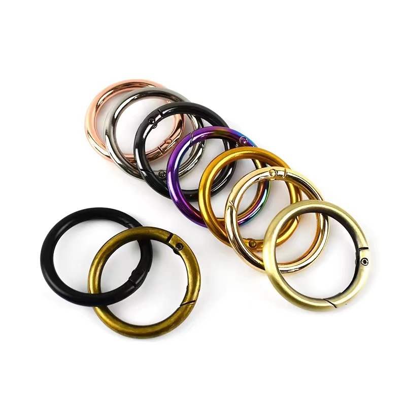 Spring Gate Ring Zinc Alloy Spring O Rings