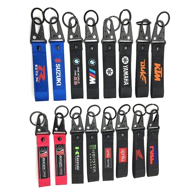 Custom Chaveiro Car Brand Lanyard Keychains 