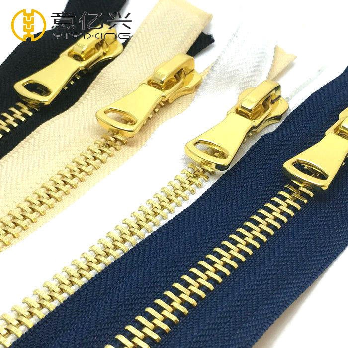 What is the turnaround time for custom metal zipper orders?