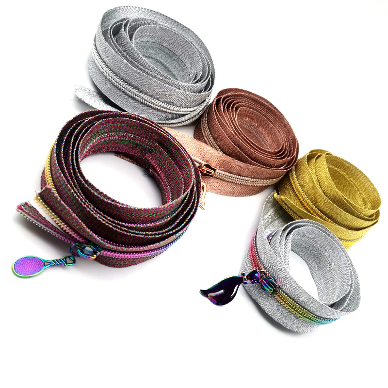 nylon coil zippers color