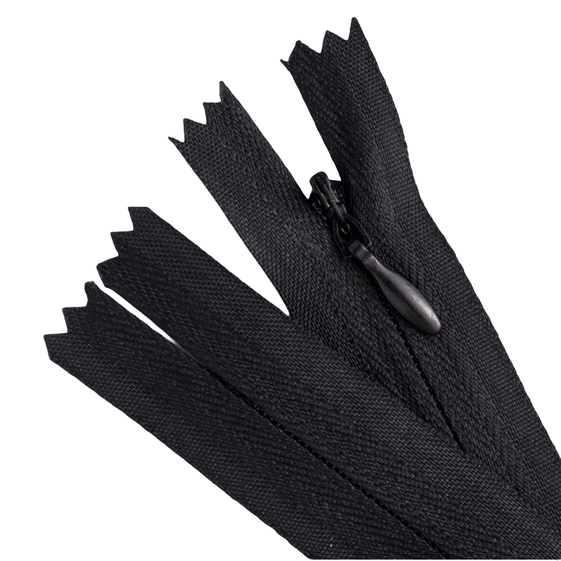 Invisible Zipper Black BSCI Qualified Manufacturer Bing