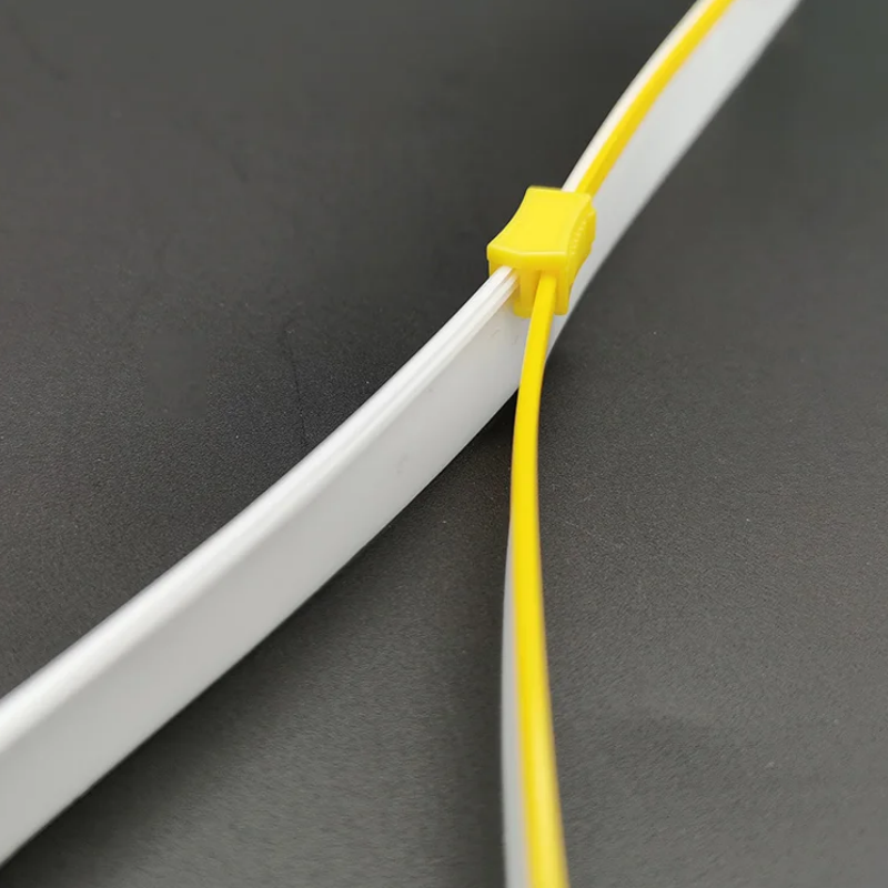 plastic pvc zipper