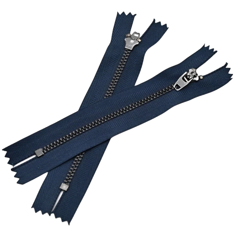 metal zips for jeans
