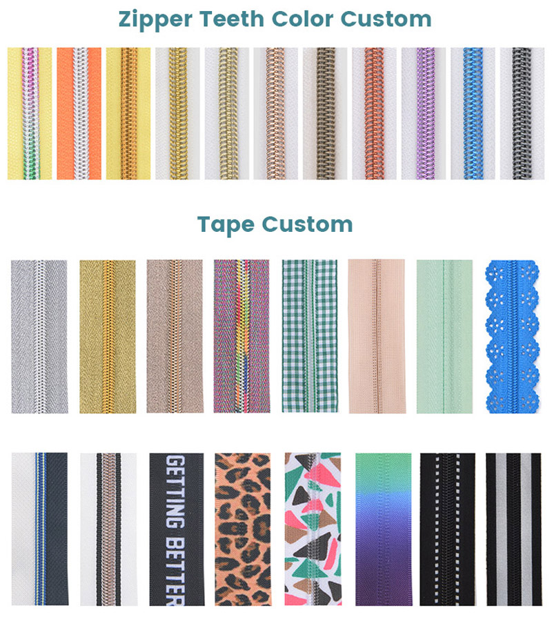 Color Nylon Zipper