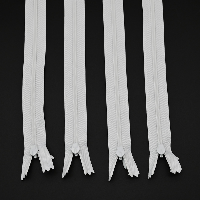 White Zipper Supplies White Supplies