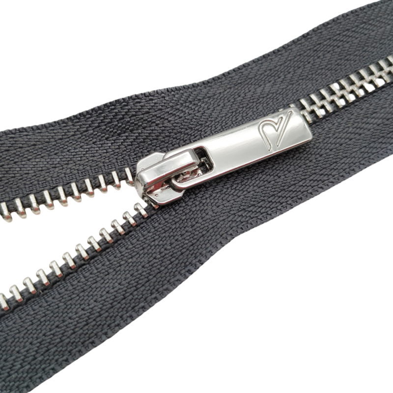 Silver Teeth Zipper