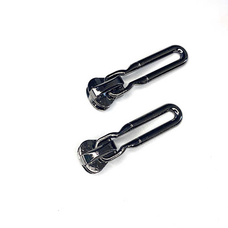 Gun Metal Zipper Pull