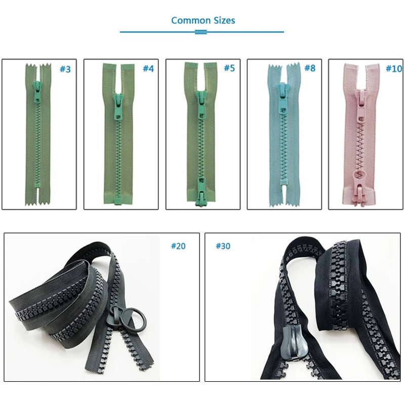 Heavy Duty Plastic Zipper