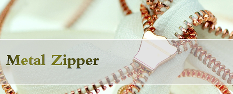 Bulk Metal Zipper