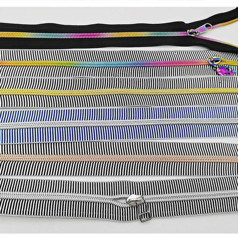 Coloured Zippers