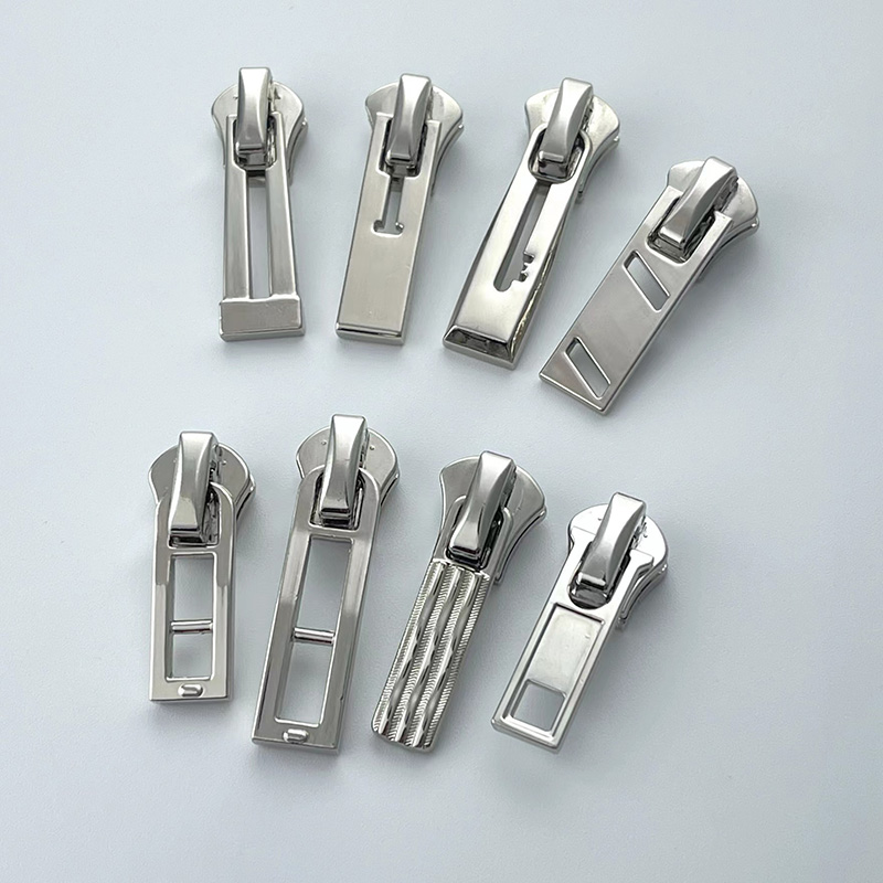 Metal Zipper Pull Tab Custom Zipper Sliders Heads Zipper Pulls For Handbags