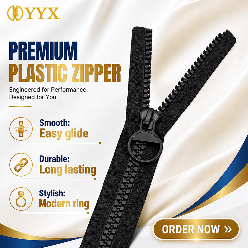 Resin Teeth Zipper