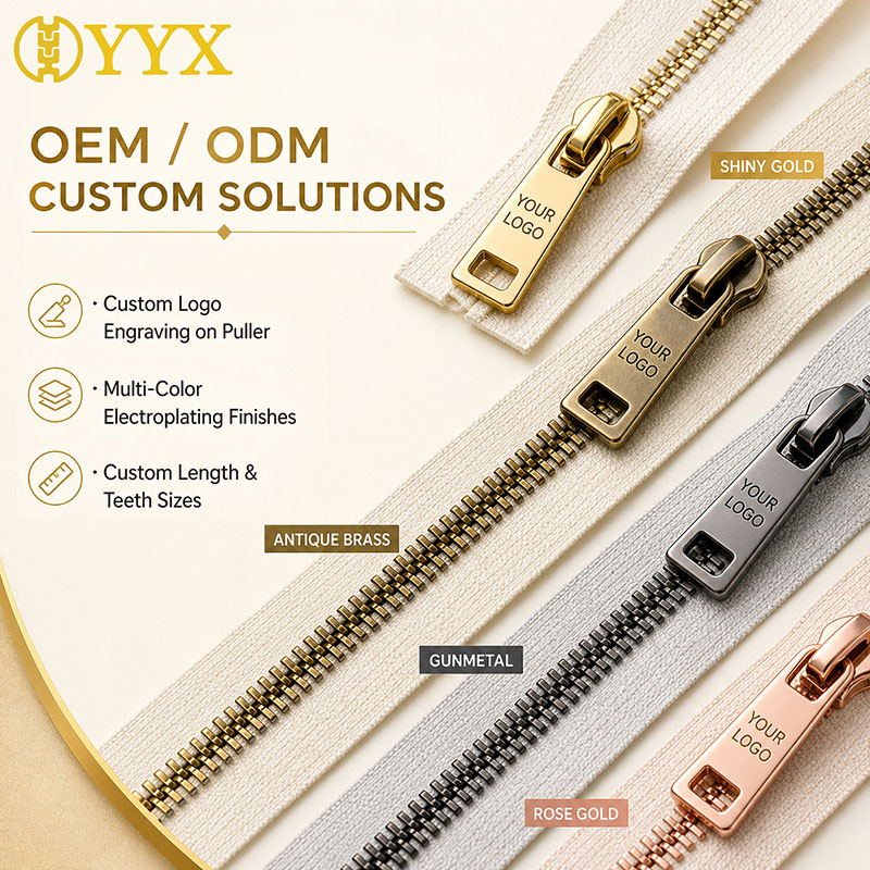 Metal Zippers For Bags