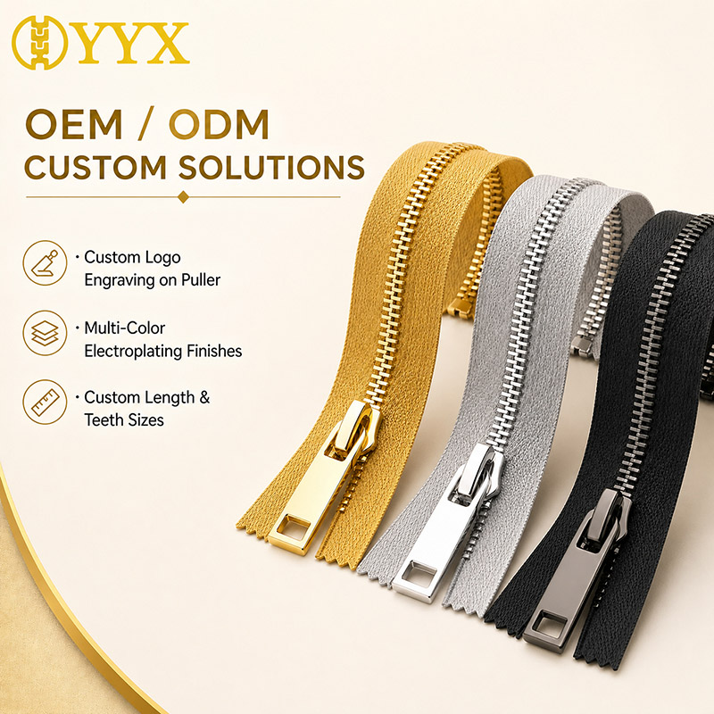 Ykk Metal Zipper Colors