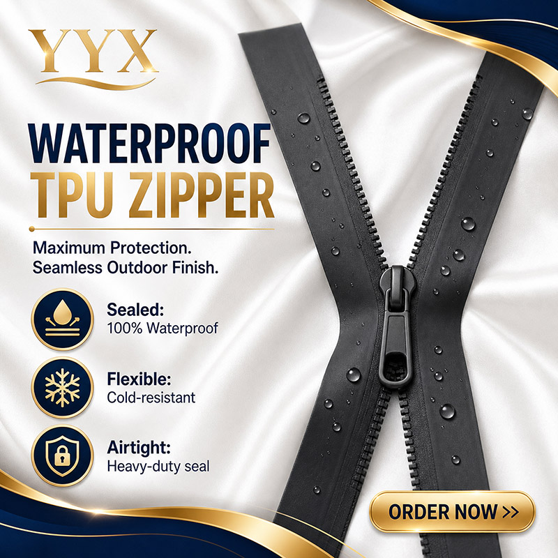Waterproof Zipper For Bag